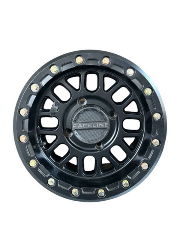  RACELINE PODIUM BDLK WHEELS 14X7 for sale at Used Powersports LLC - Parts and Accessories in Reidsville NC