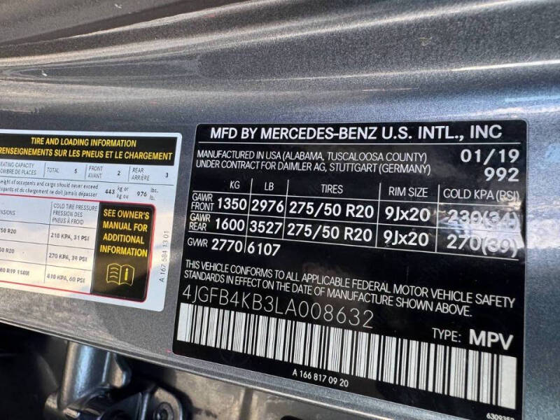 2020 Mercedes-Benz GLE GLE 350 4MATIC