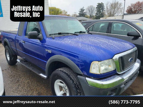 2004 Ford Ranger for sale at Jeffreys Auto Resale, Inc in Clinton Township MI