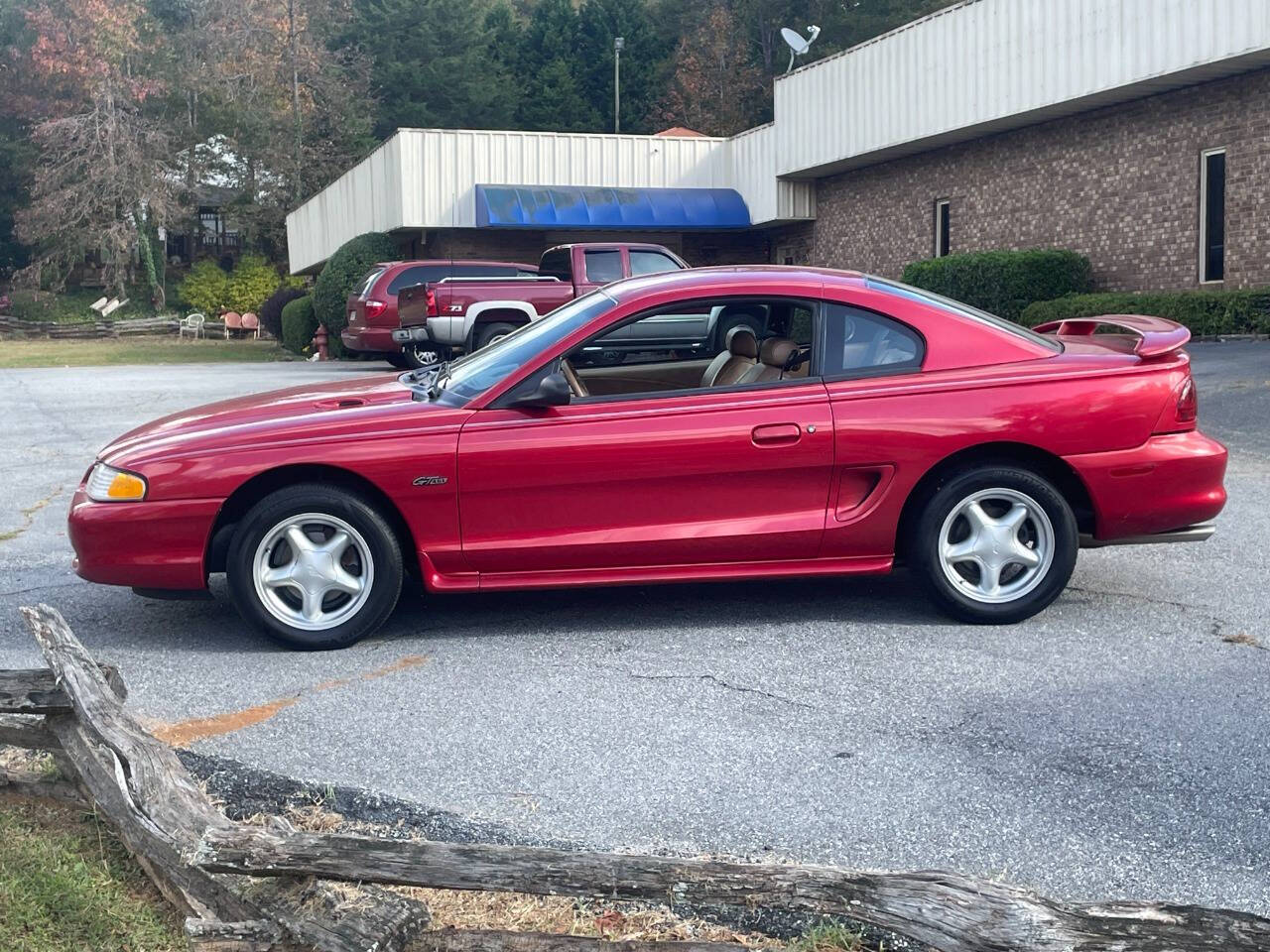 Red 1997 Ford Mustang GT GT 2dr Fastback 2