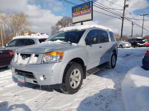 2014 Nissan Armada for sale at Peter Kay Auto Sales in Alden NY
