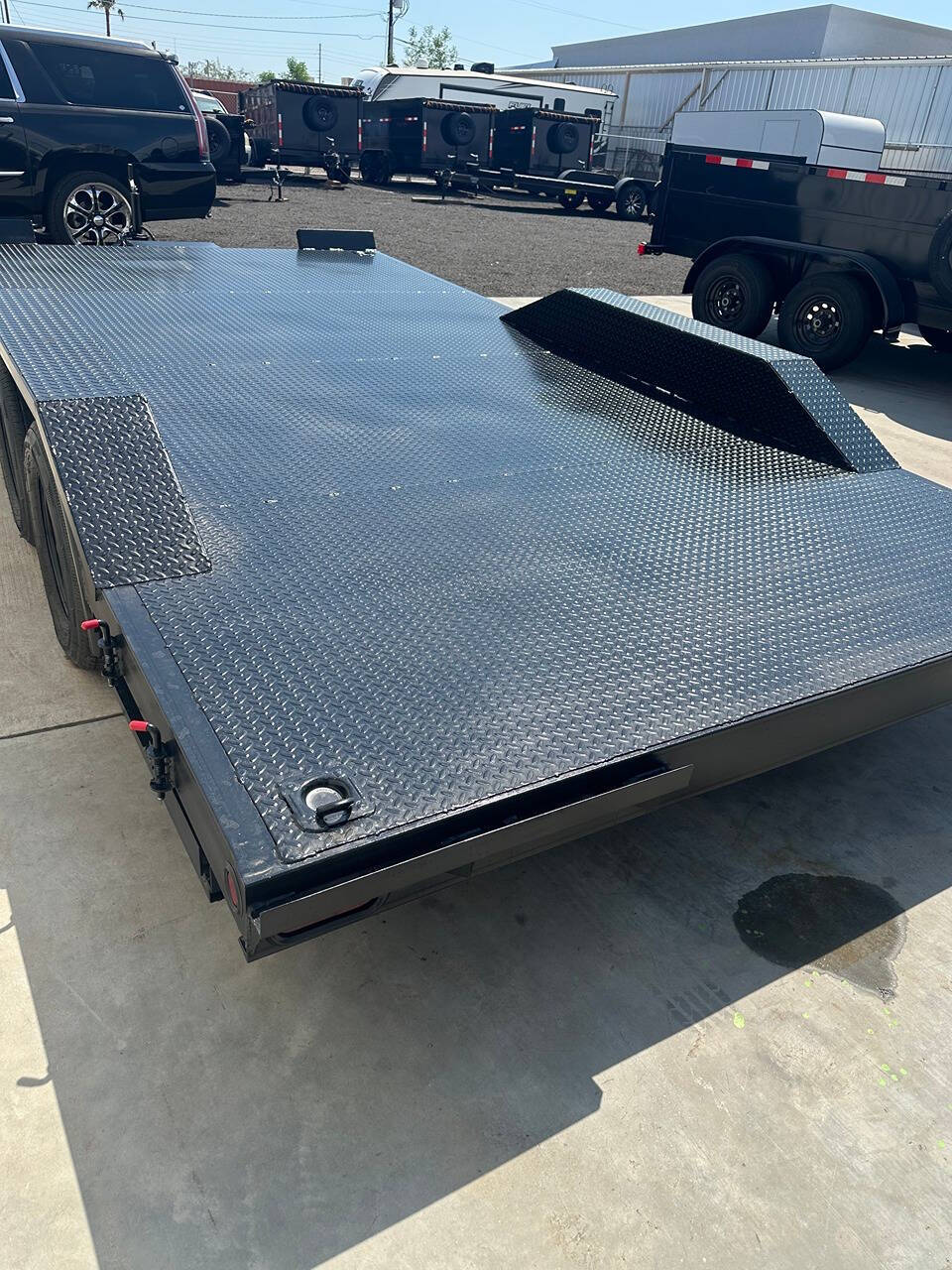 2025 Polestar 18' Steel Bed Drive Over Fender Car Hauler for sale at Factory Direct Trailer Sales in Phoenix, AZ