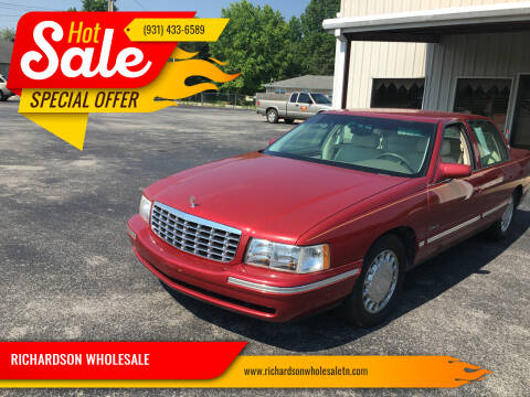 1999 Cadillac DeVille for sale at RICHARDSON WHOLESALE in Fayetteville TN