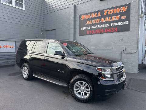 2017 Chevrolet Tahoe for sale at Small Town Auto Sales Inc. in Hazleton PA