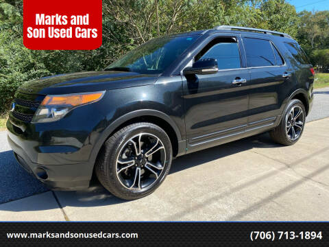 2014 Ford Explorer for sale at Marks and Son Used Cars in Athens GA