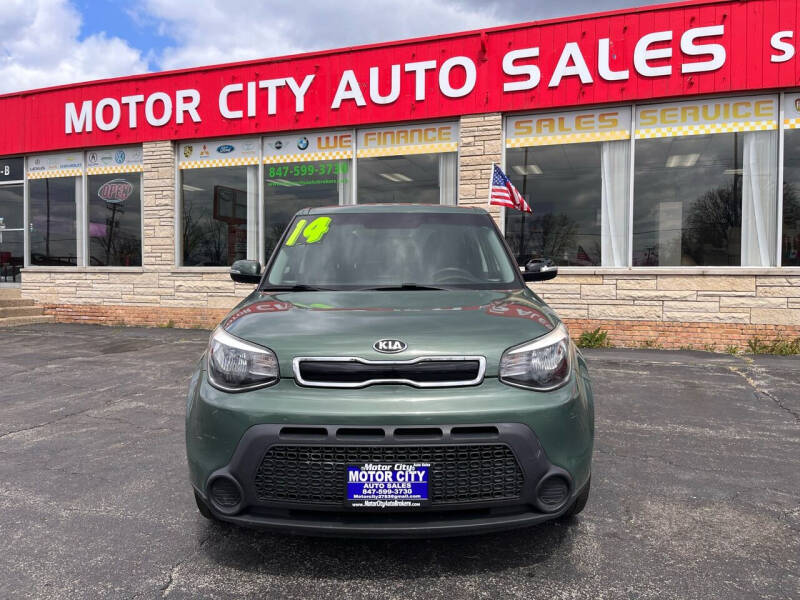 2014 Kia Soul for sale at MOTOR CITY AUTO BROKER in Waukegan IL