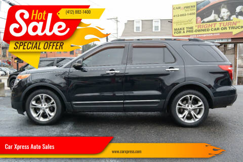 2012 Ford Explorer for sale at Car Xpress Auto Sales in Pittsburgh PA