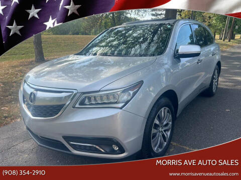 2014 Acura MDX for sale at Morris Ave Auto Sales in Elizabeth NJ