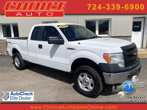 2014 Ford F-150 for sale at CHOICE AUTO SALES in Murrysville PA