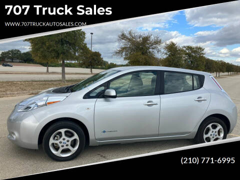 2011 Nissan LEAF for sale at BRACKEN MOTORS in San Antonio TX