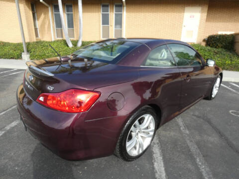 2009 Infiniti G37 Convertible