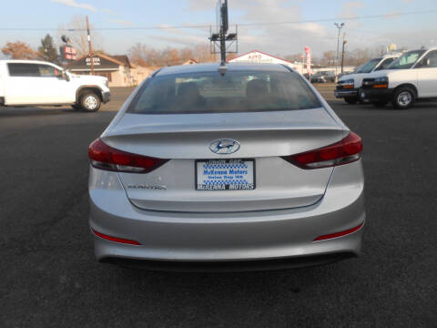 2018 Hyundai Elantra Value Edition