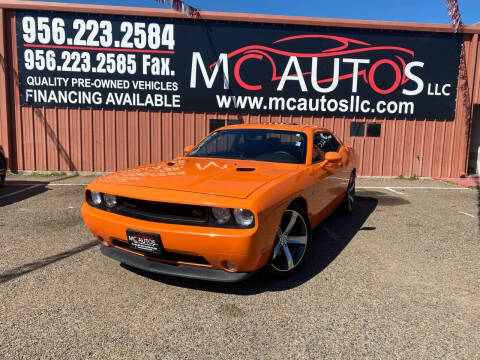 2014 Dodge Challenger for sale at MC Autos LLC in Pharr TX