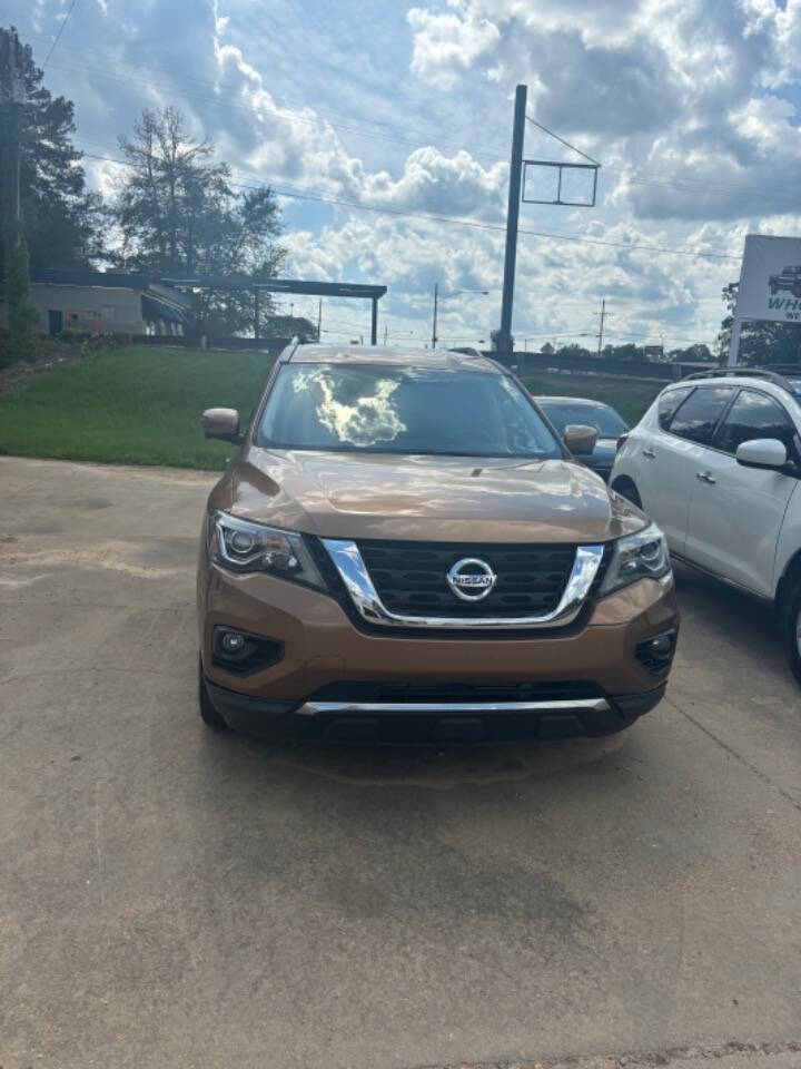 2017 Nissan Pathfinder for sale at Good Cars and Trucks Wholesale, LLC in Crystal Springs, MS