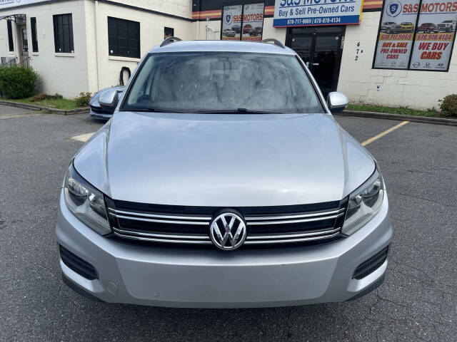 2016 Volkswagen Tiguan for sale at S & S Motors in Marietta, GA