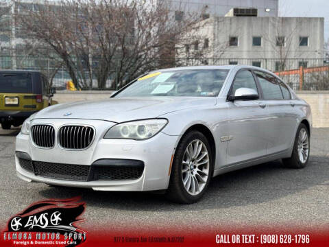 2013 BMW 7 Series for sale at Elmora Motor Sport in Elizabeth NJ