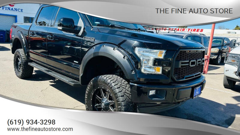 2017 Ford F-150 for sale at The Fine Auto Store in Imperial Beach CA