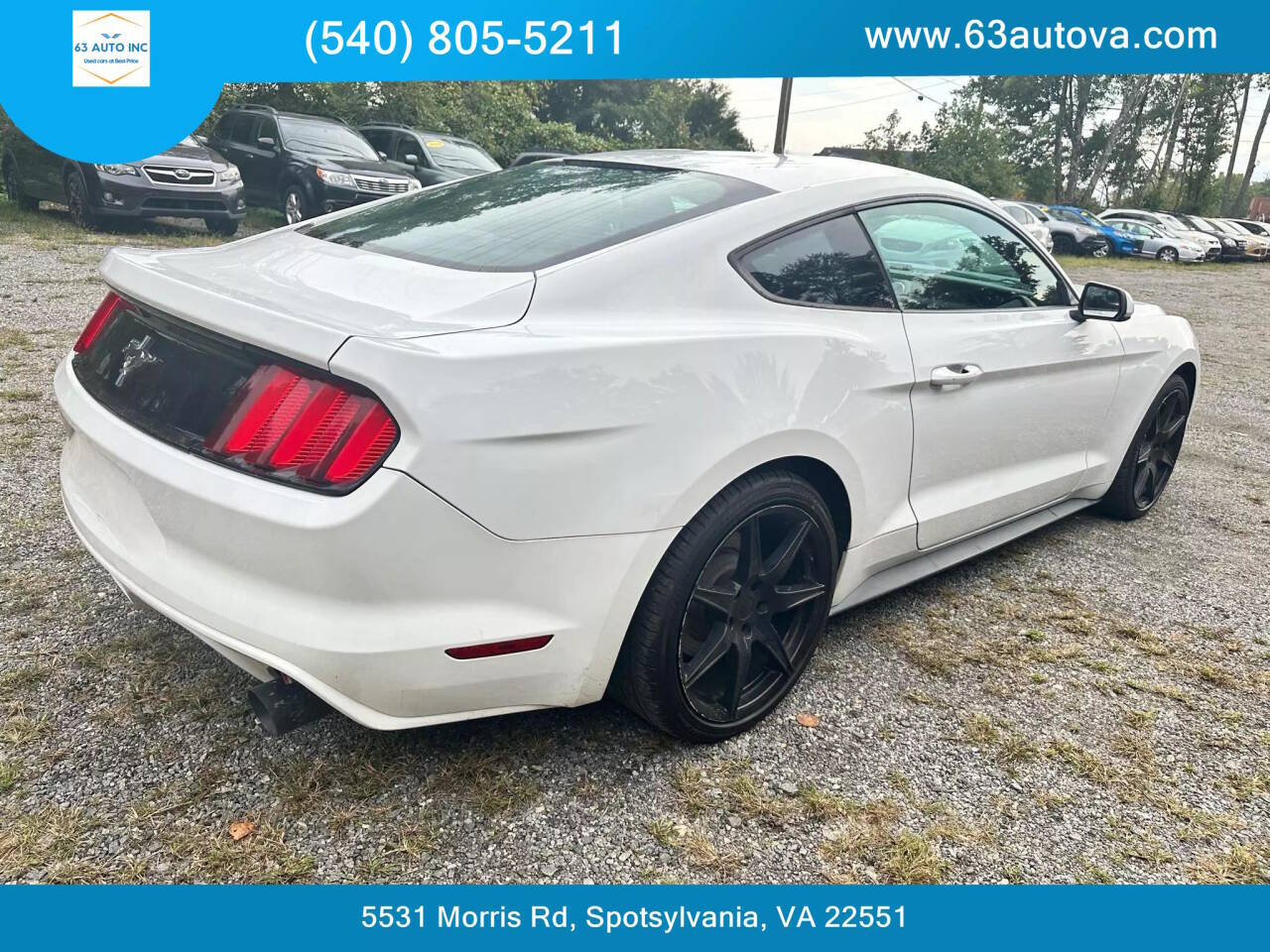 2016 Ford Mustang for sale at 63 Auto Inc in Spotsylvania, VA