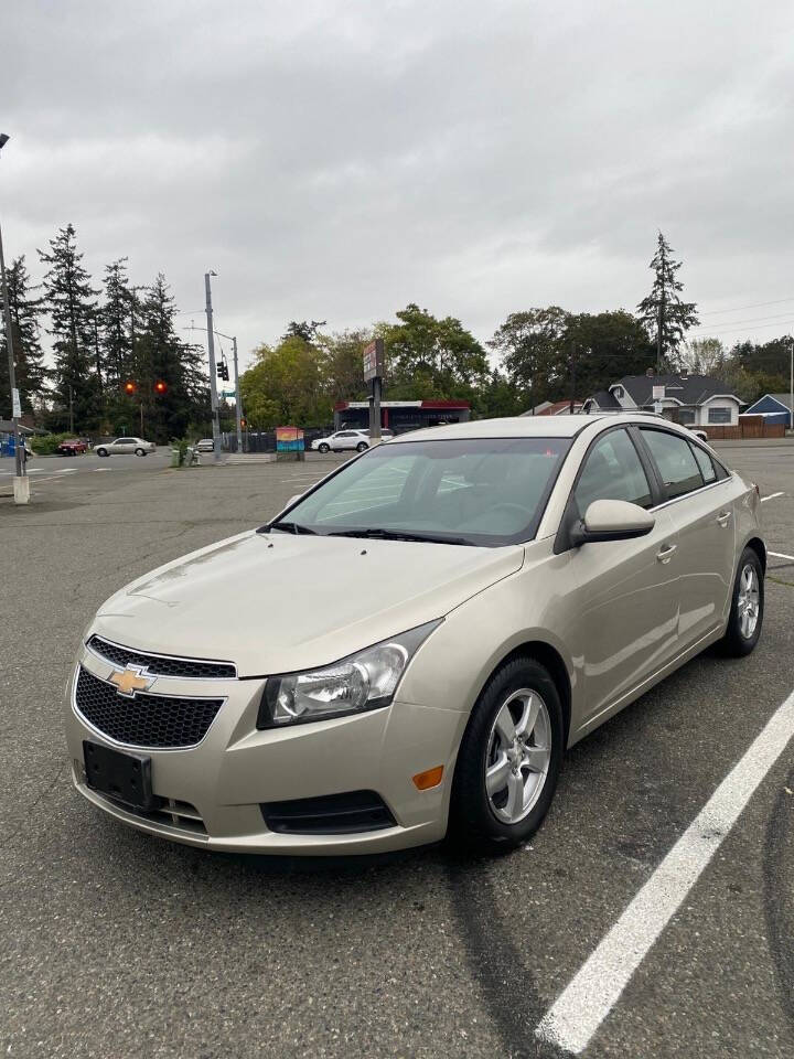 2013 Chevrolet Cruze for sale at Quality Auto Sales in Tacoma, WA