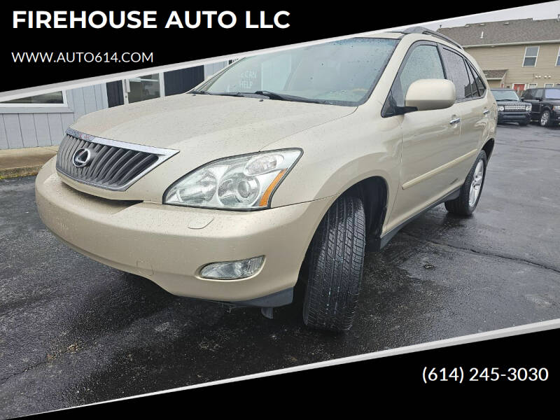 2008 Lexus RX 350 for sale at FIREHOUSE AUTO LLC in Canal Winchester OH