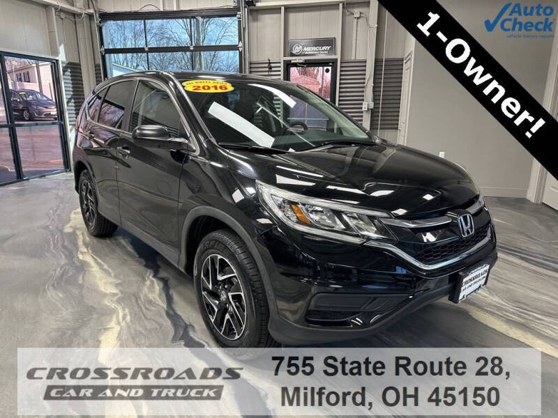 2016 Honda CR-V for sale at Crossroads Car and Truck - Crossroads Car & Truck - Milford in Milford OH