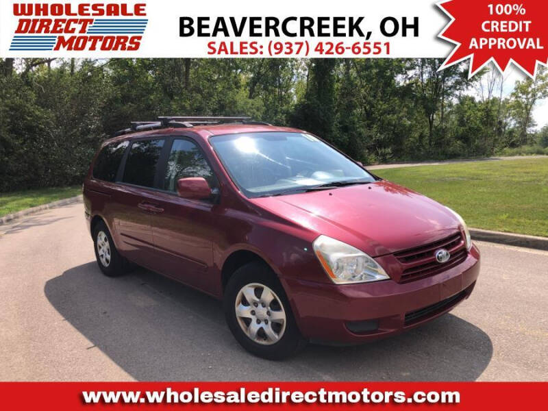 2010 Kia Sedona for sale at WHOLESALE DIRECT MOTORS in Beavercreek OH
