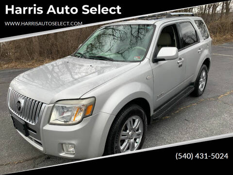 2008 Mercury Mariner for sale at Harris Auto Select in Winchester VA