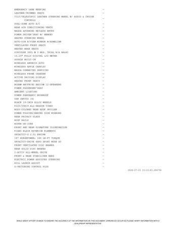 2026 Mazda CX-5 2.5 S Premium Plus