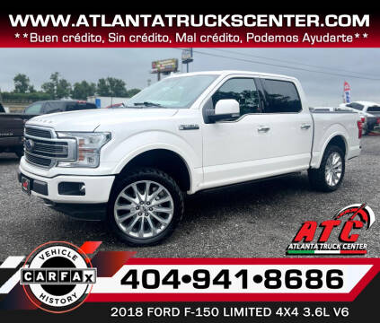 2018 Ford F-150 for sale at ATLANTA TRUCK CENTER LLC in Doraville GA