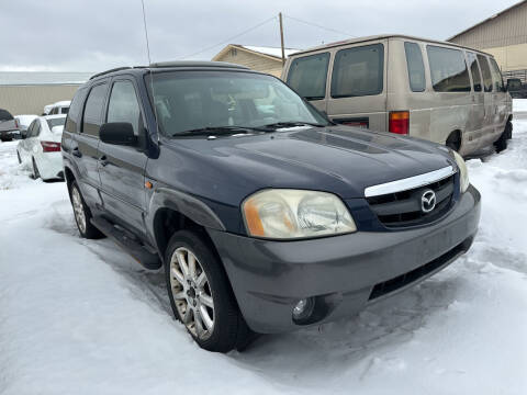 2003 Mazda Tribute for sale at BELOW BOOK AUTO SALES in Idaho Falls ID