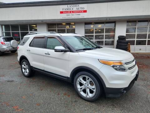 2012 Ford Explorer for sale at Landes Family Auto Sales in Attleboro MA