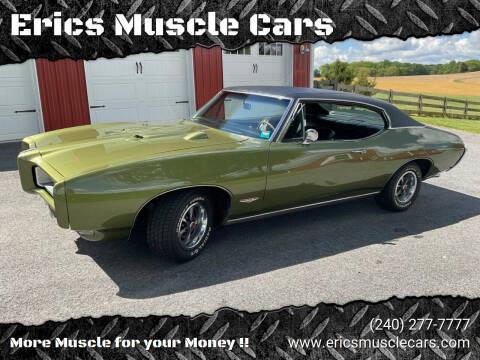 1968 Pontiac GTO for sale at Erics Muscle Cars in Clarksburg MD