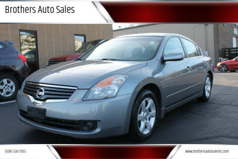 2009 Nissan Altima for sale at Brothers Auto Sales in Wrentham MA