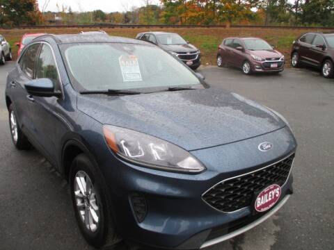 2020 Ford Escape for sale at Percy Bailey Auto Sales Inc in Gardiner ME