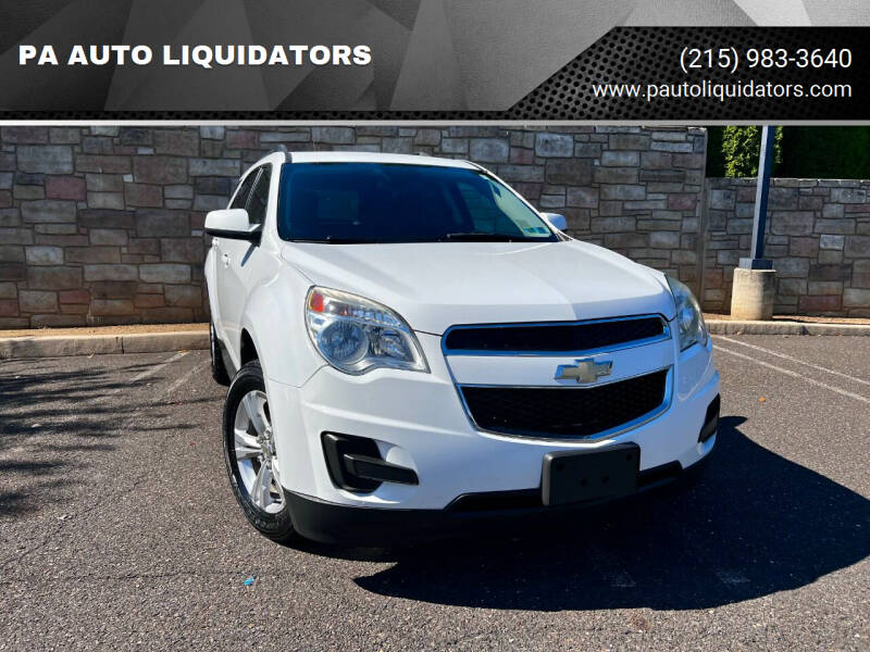 2012 Chevrolet Equinox for sale at PA AUTO LIQUIDATORS in Huntingdon Valley PA