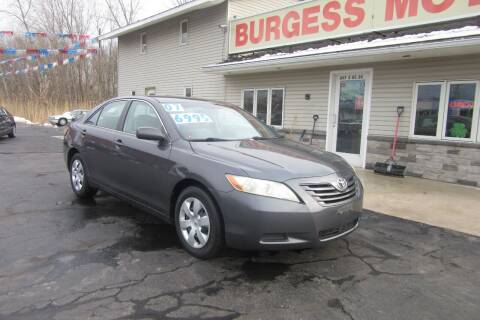 2007 Toyota Camry for sale at Burgess Motors Inc in Michigan City IN