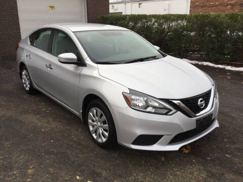 2017 Nissan Sentra for sale at International Motor Group LLC in Hasbrouck Heights NJ