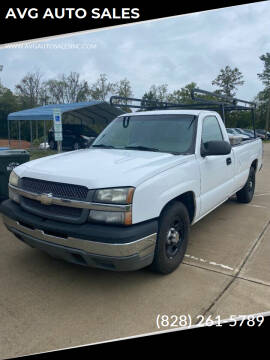 2004 Chevrolet Silverado 1500 for sale at AVG AUTO SALES in Hickory NC