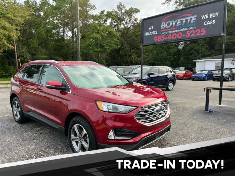 2019 Ford Edge for sale at Boyette Auto Sales in Covington LA