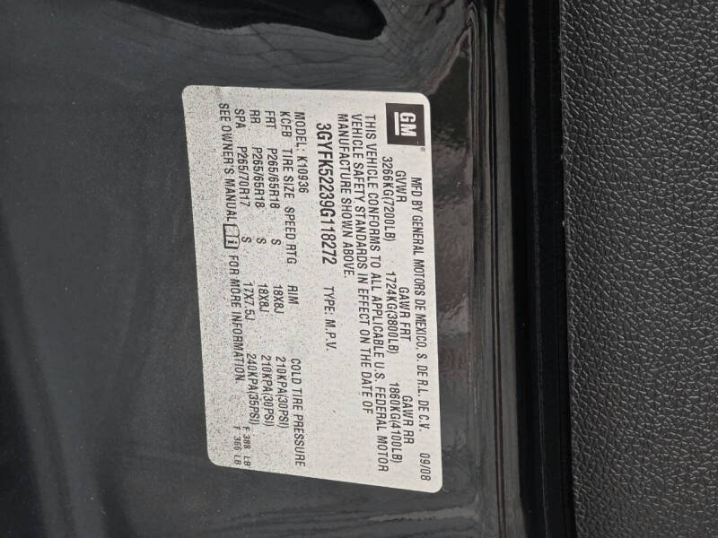 2009 Cadillac Escalade EXT