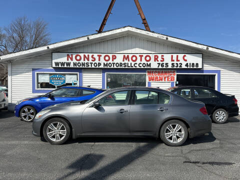 2012 Infiniti G37 Sedan for sale at Nonstop Motors in Indianapolis IN