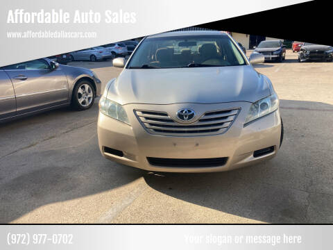 2009 Toyota Camry for sale at Affordable Auto Sales in Dallas TX