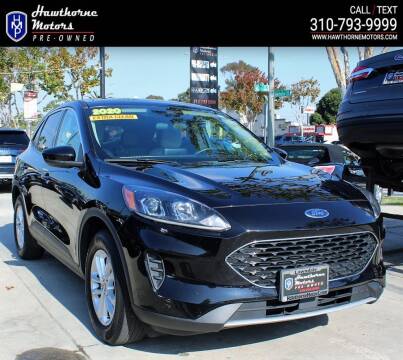 2020 Ford Escape for sale at Hawthorne Motors Pre-Owned in Lawndale CA