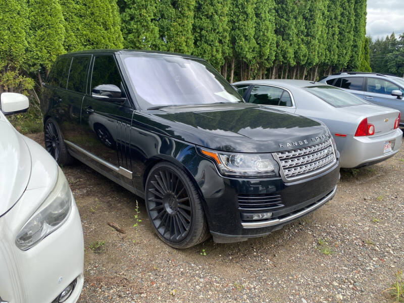 2016 Land Rover Range Rover for sale at VITALIYS AUTO SALES in Chicopee MA