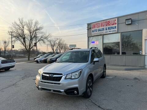 2018 Subaru Forester for sale at United Motors LLC in Saint Francis WI