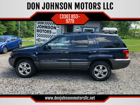 2004 Jeep Grand Cherokee for sale at DON JOHNSON MOTORS LLC in Lisbon OH