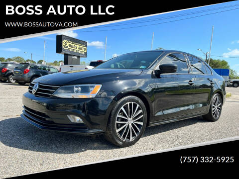 2016 Volkswagen Jetta for sale at BOSS AUTO LLC in Norfolk VA