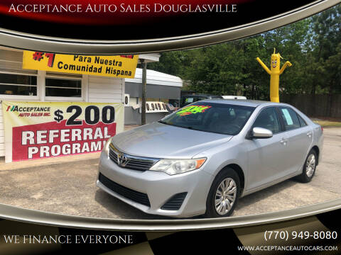 2014 Toyota Camry for sale at Acceptance Auto Sales Douglasville in Douglasville GA