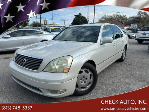 2001 Lexus LS 430 for sale at CHECK AUTO, INC. in Tampa FL