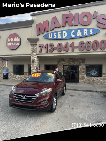 2016 Hyundai Tucson for sale at Mario's Pasadena in Pasadena TX